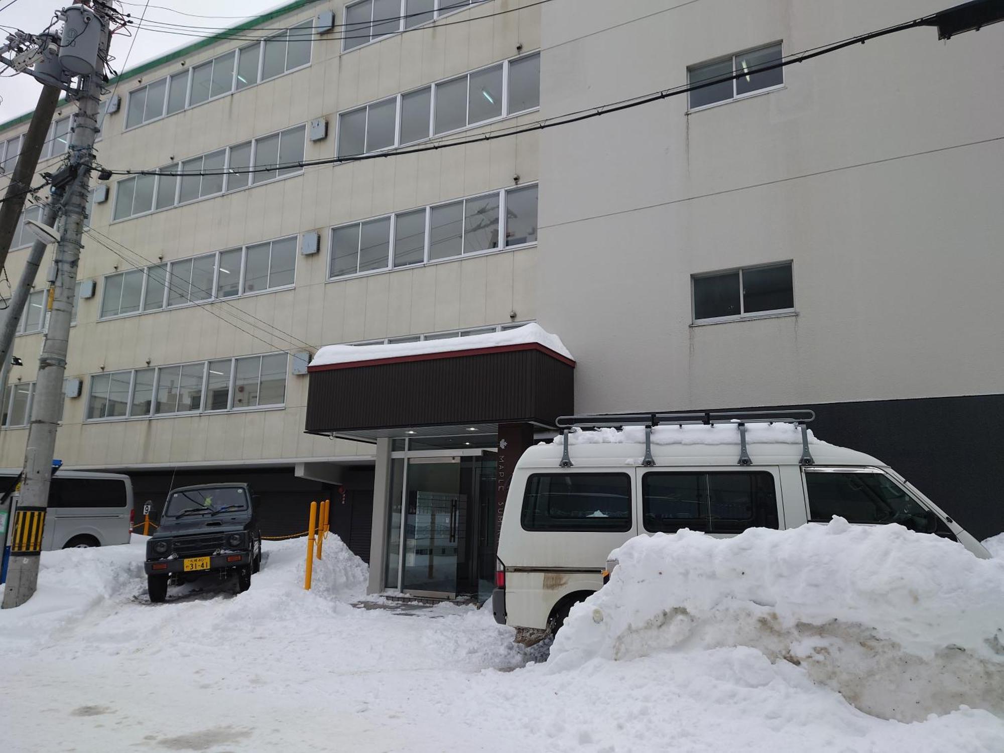 Maple Sumikawa #202 Appartement Sapporo Buitenkant foto